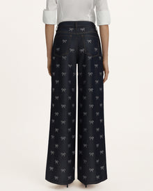 The Sparkle Bow Studded Jeans - Deep Thoughts Only