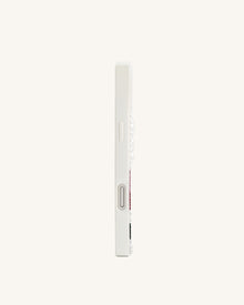 Tulip Faux Pearl Phone Case - White