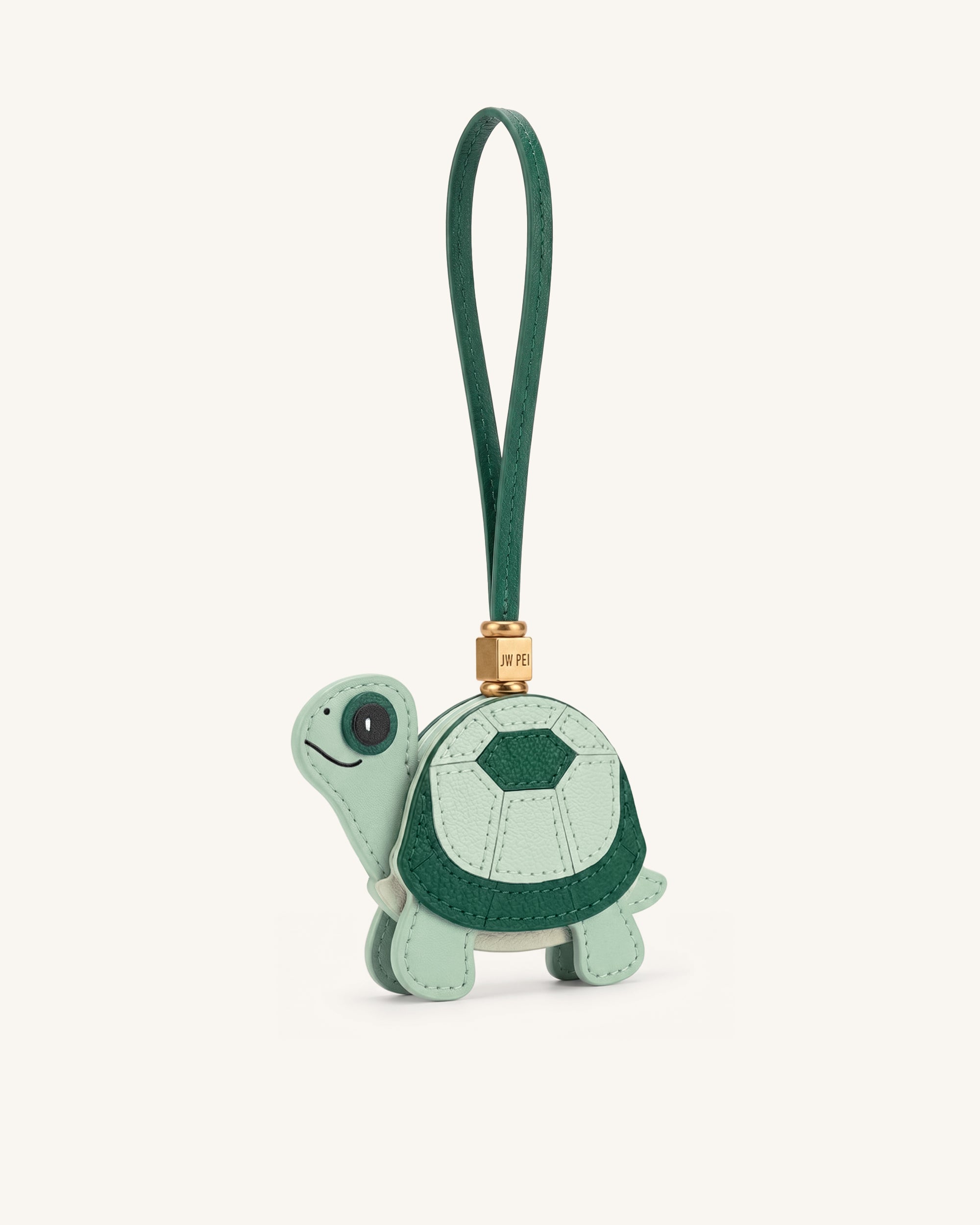 Little Turtle Bag Charm - Green