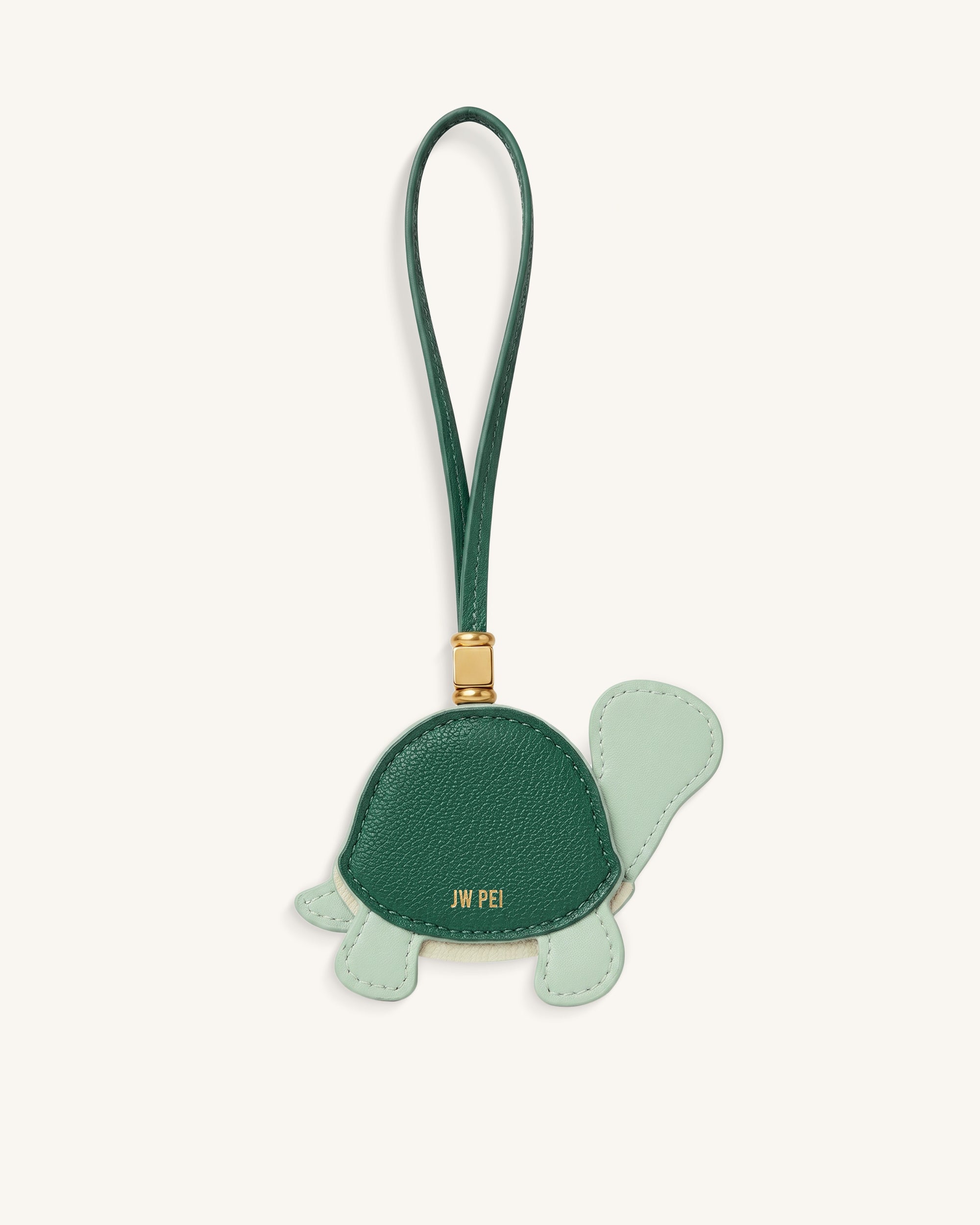 Little Turtle Bag Charm - Green