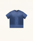 Essential Acid Wash Boxy Tee - Vintage Blue