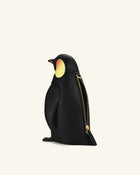 Pia Penguin Crossbody Bag - Black