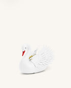 Alani Swan Shaped Crossbody Bag - White