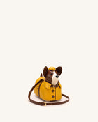 Corgi Raincoat Dog Crossbody Bag - Yellow