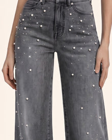 The Mermaid Shimmer Pearl Jeans - Ash Wash