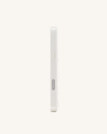 Red Coral Pearl Phone Case - White