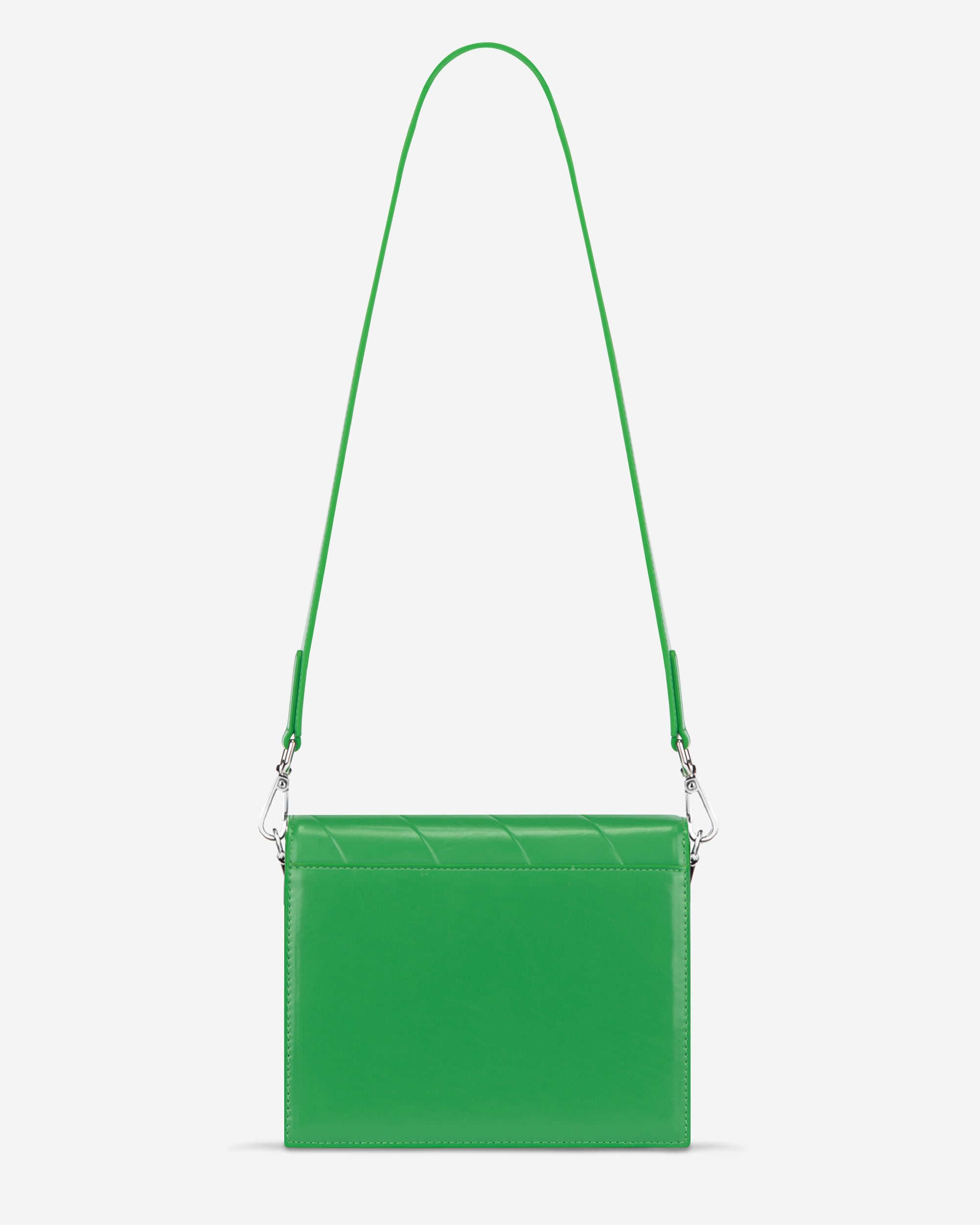 Mira Mini Flap Bag - Grass Green