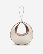 Rantan Bag - Beige & Brown Croc