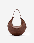 Rantan Bag - Brown Croc