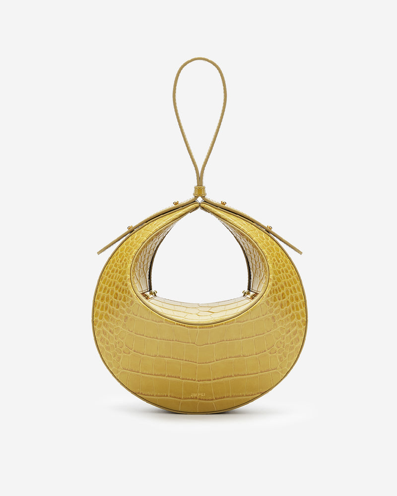 Rantan Bag - Yellow Croc