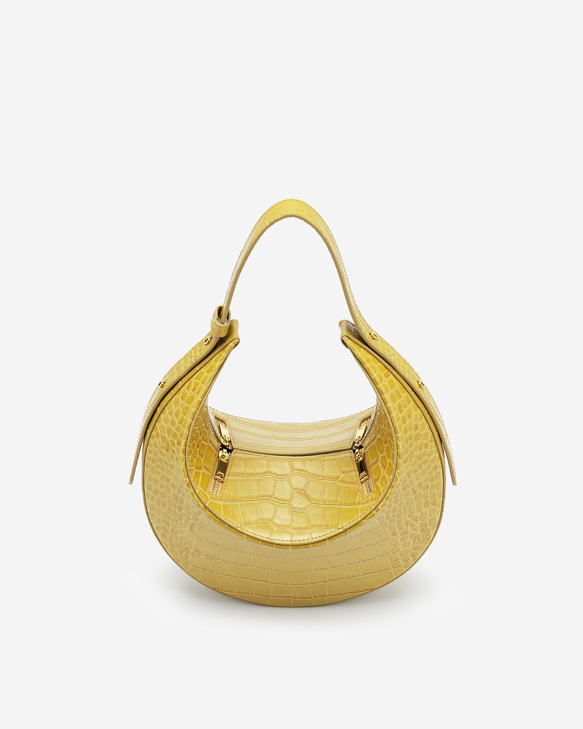 Rantan Bag - Yellow Croc
