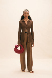 Abacus Top Handle Bag - Chili