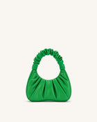 Gabbi Floral Medium Ruched Hobo Handbag - Green