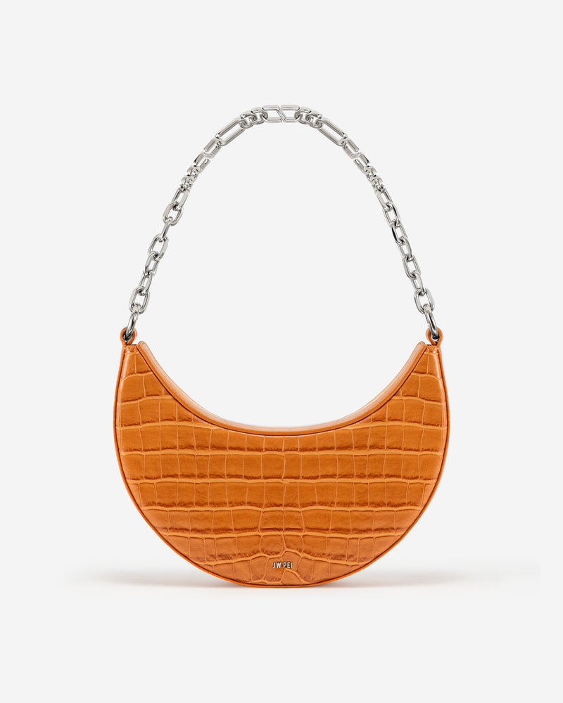 Carly Medium Shoulder Bag - Orange