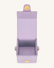 Square Mini Box - Purple Lizard