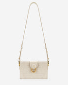 Grace Box Bag - Ivory  Croc