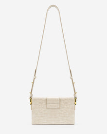 Grace Box Bag - Ivory  Croc