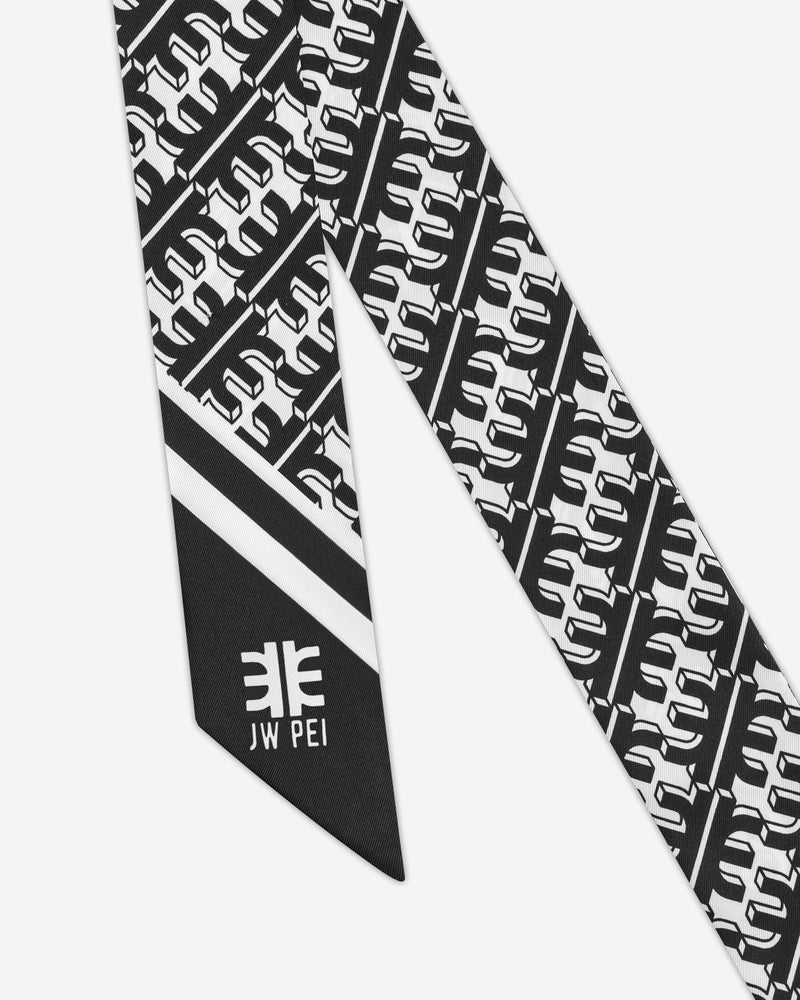 FEI Faux Silk Twill Scarf - Black