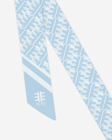 FEI Faux Silk Twill Scarf - Light Blue