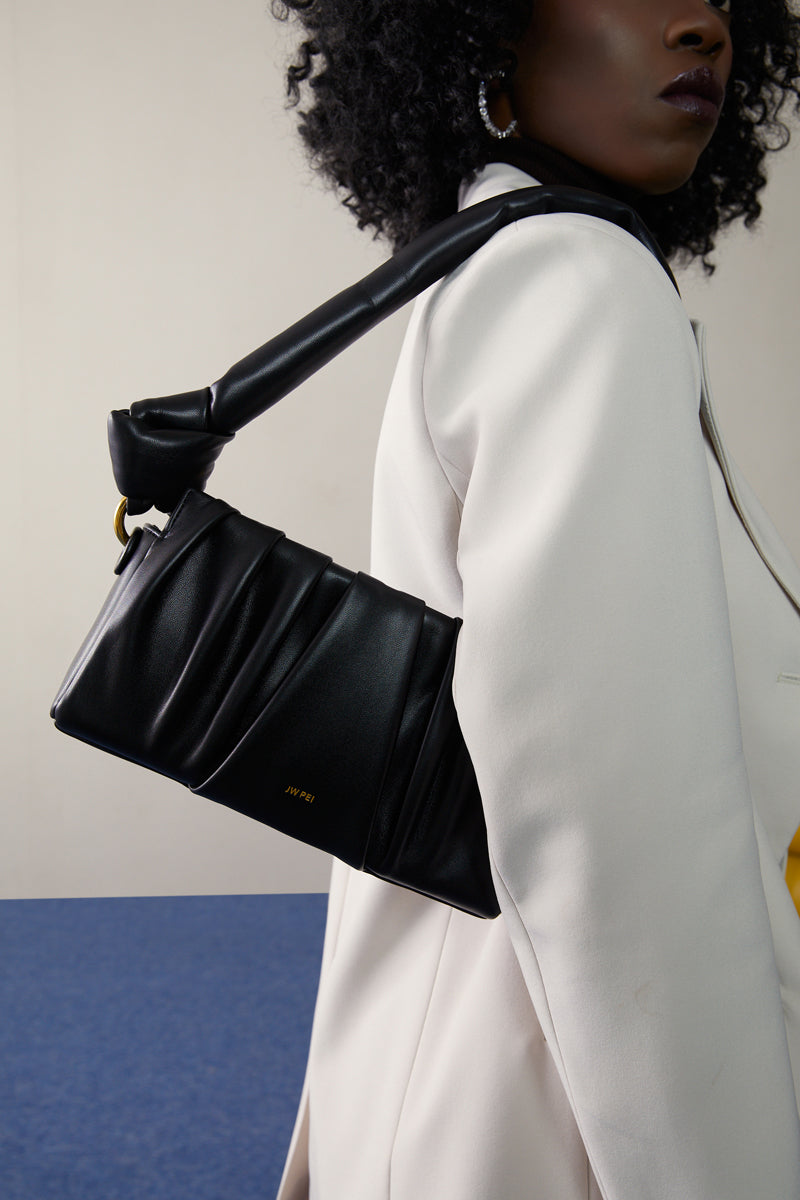 Mila Shoulder Bag - Black